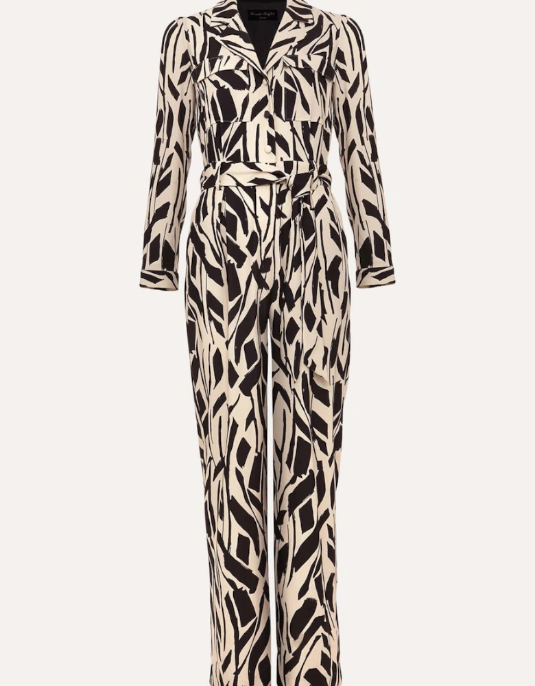 Petite Constance Geo Jumpsuit