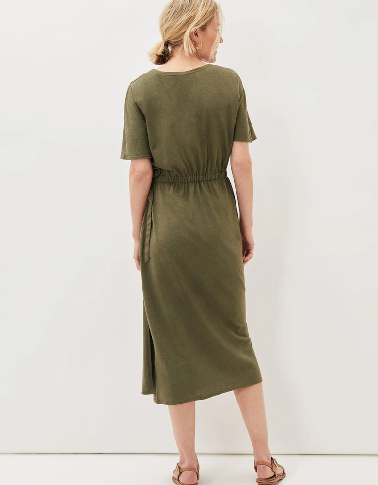 Emmalyn Cotton Midi Dress