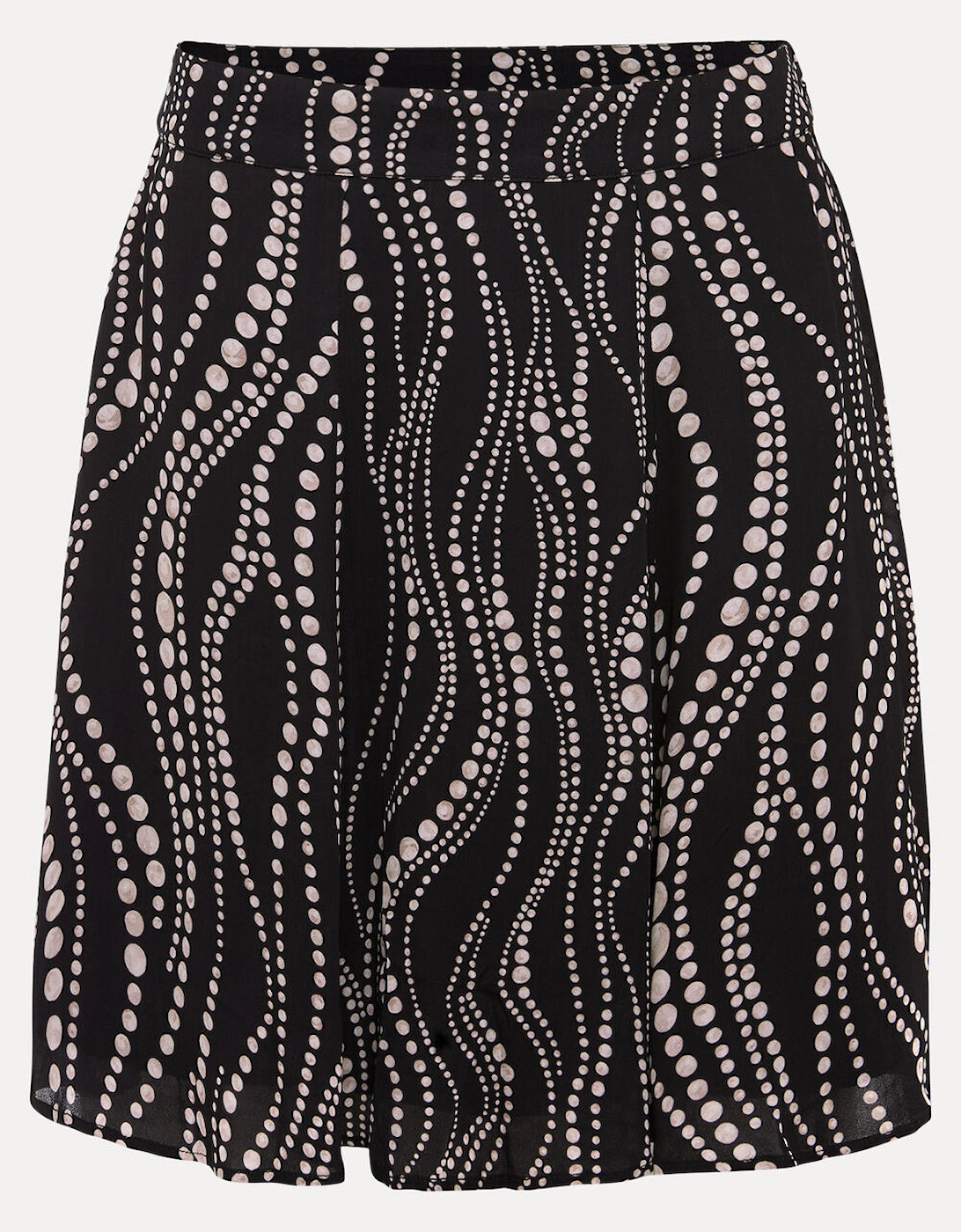 Ilaria Flippy Mini Pearl Print Skirt