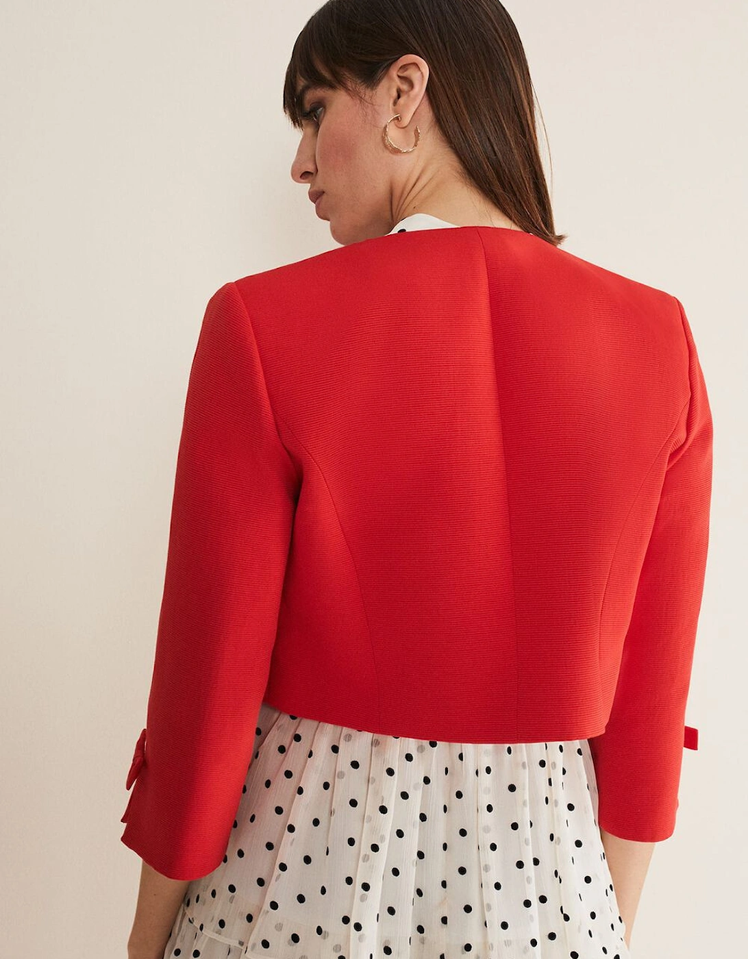 Zoelle Bow Detail Jacket
