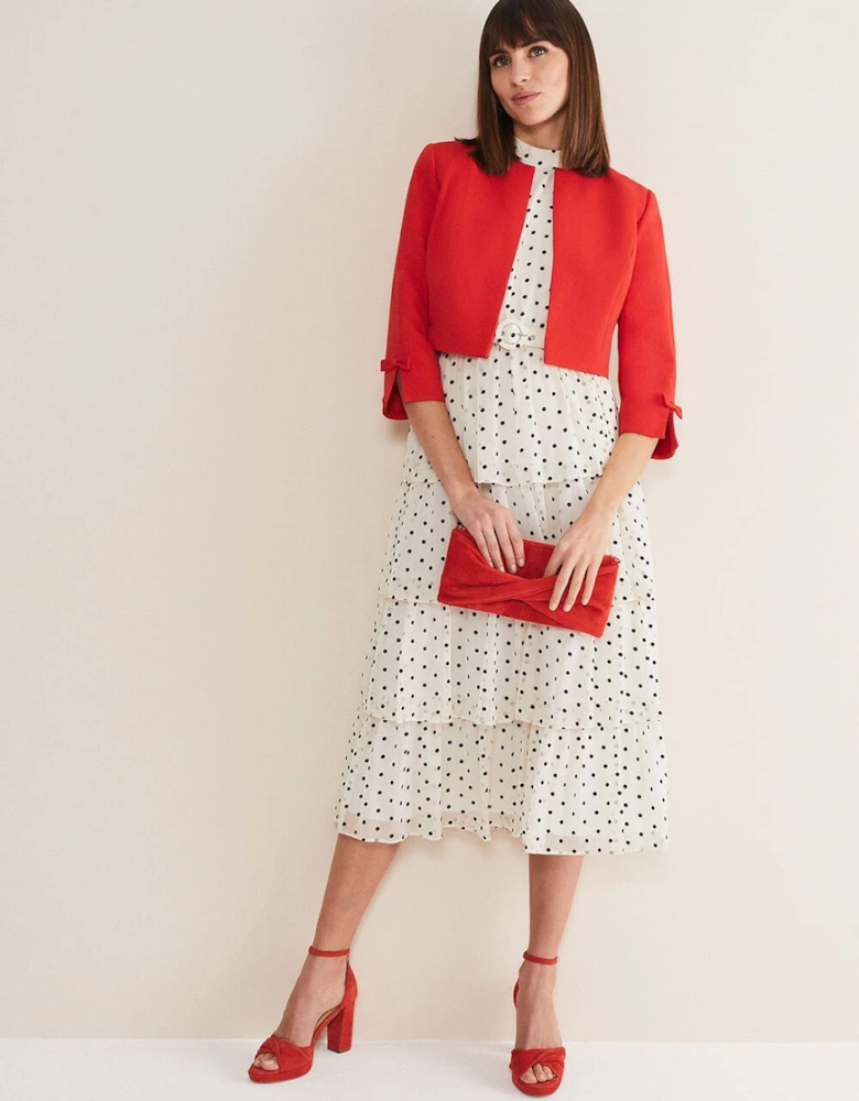 Zoelle Bow Detail Jacket