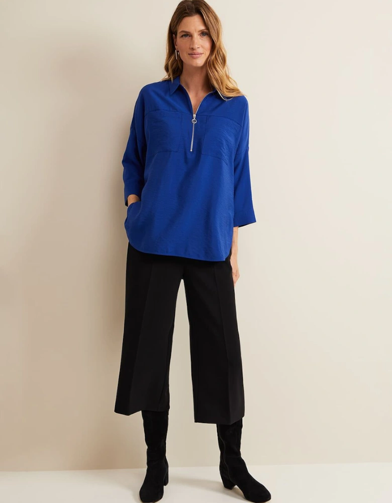 Cynthia Zip Shirt