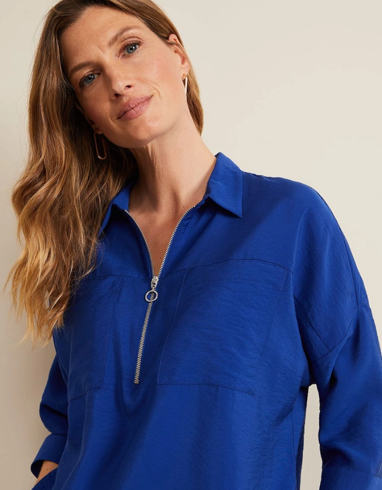 Cynthia Zip Shirt