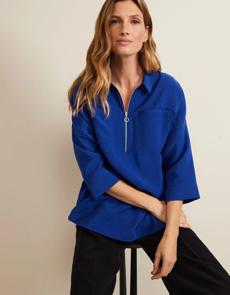 Cynthia Zip Shirt