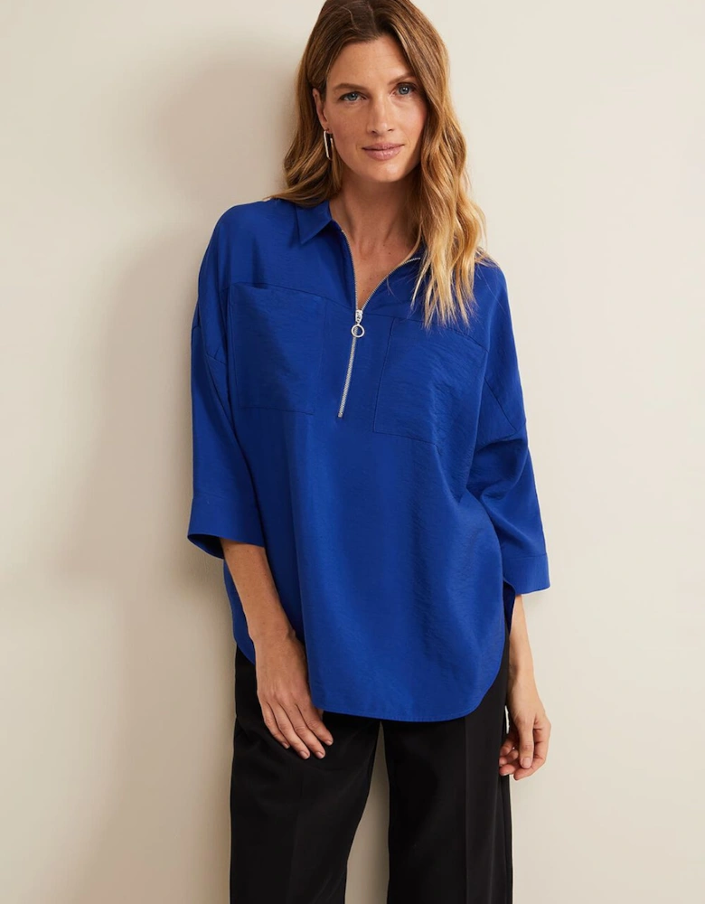Cynthia Zip Shirt
