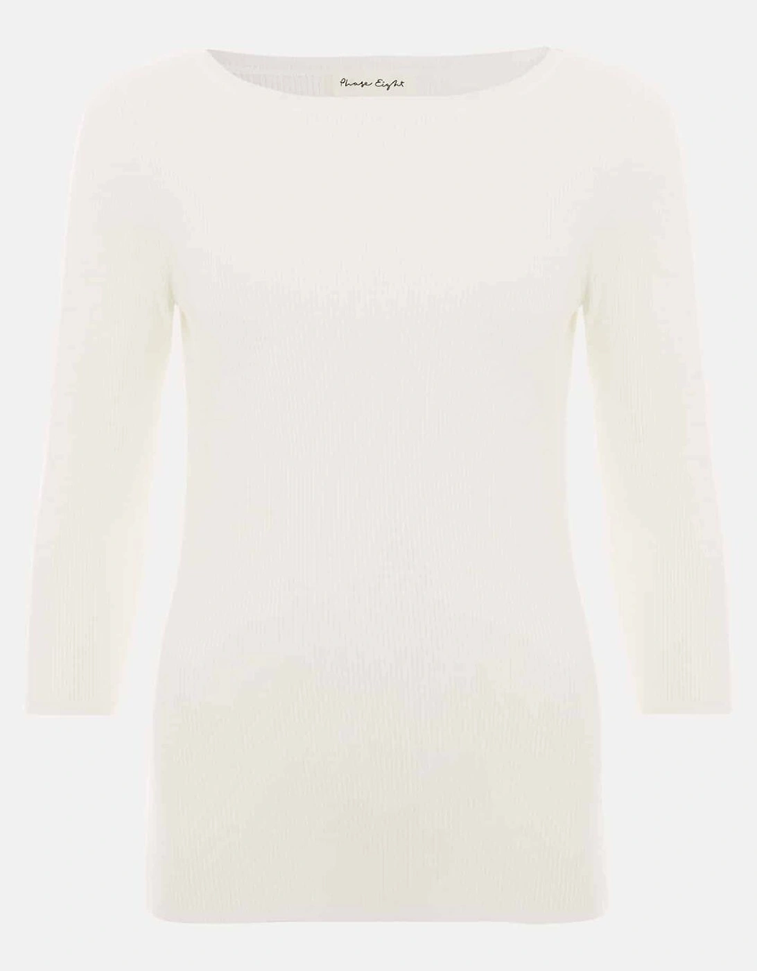 Tannah Ribbed Slash Neck Top