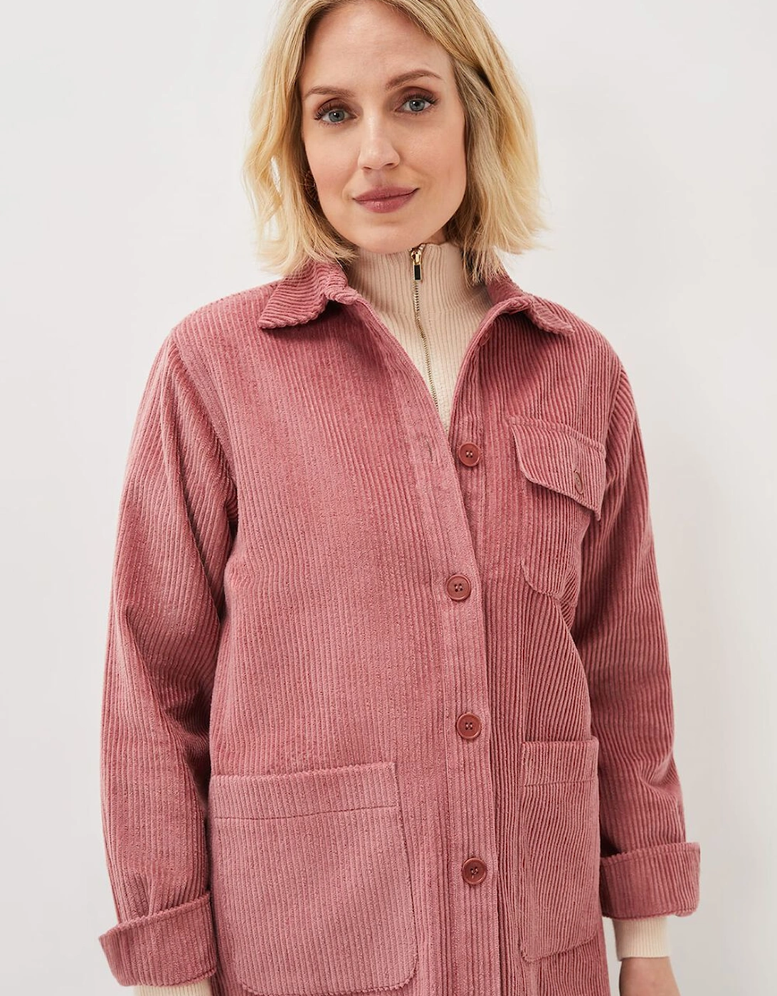 Katrina Cord Shacket