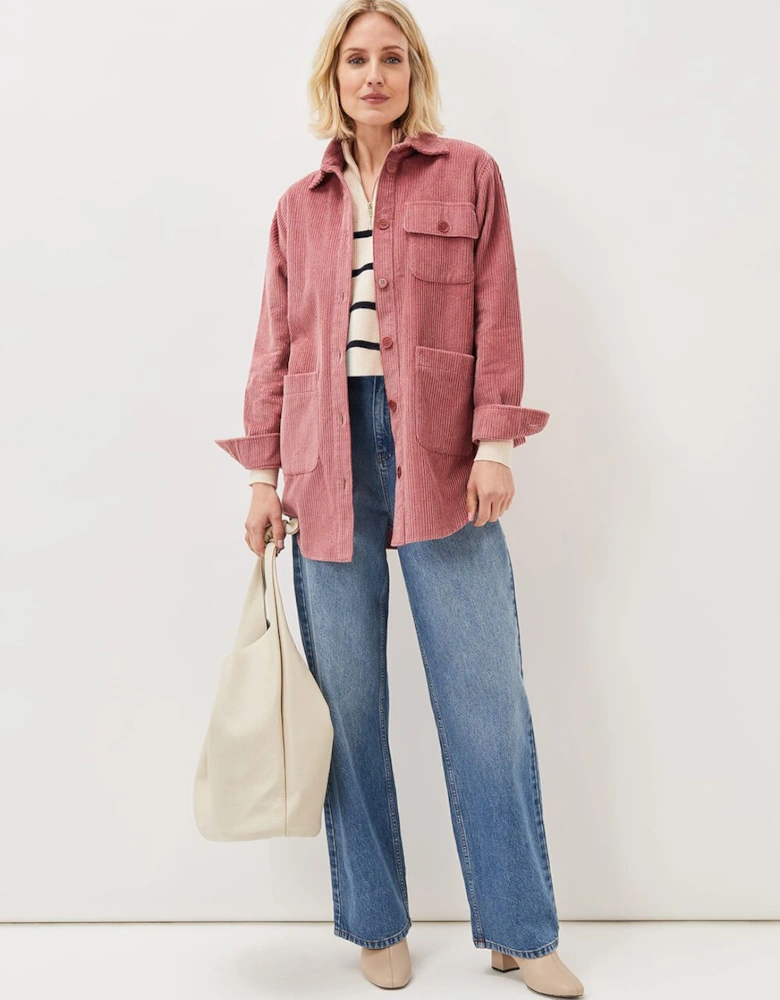 Katrina Cord Shacket