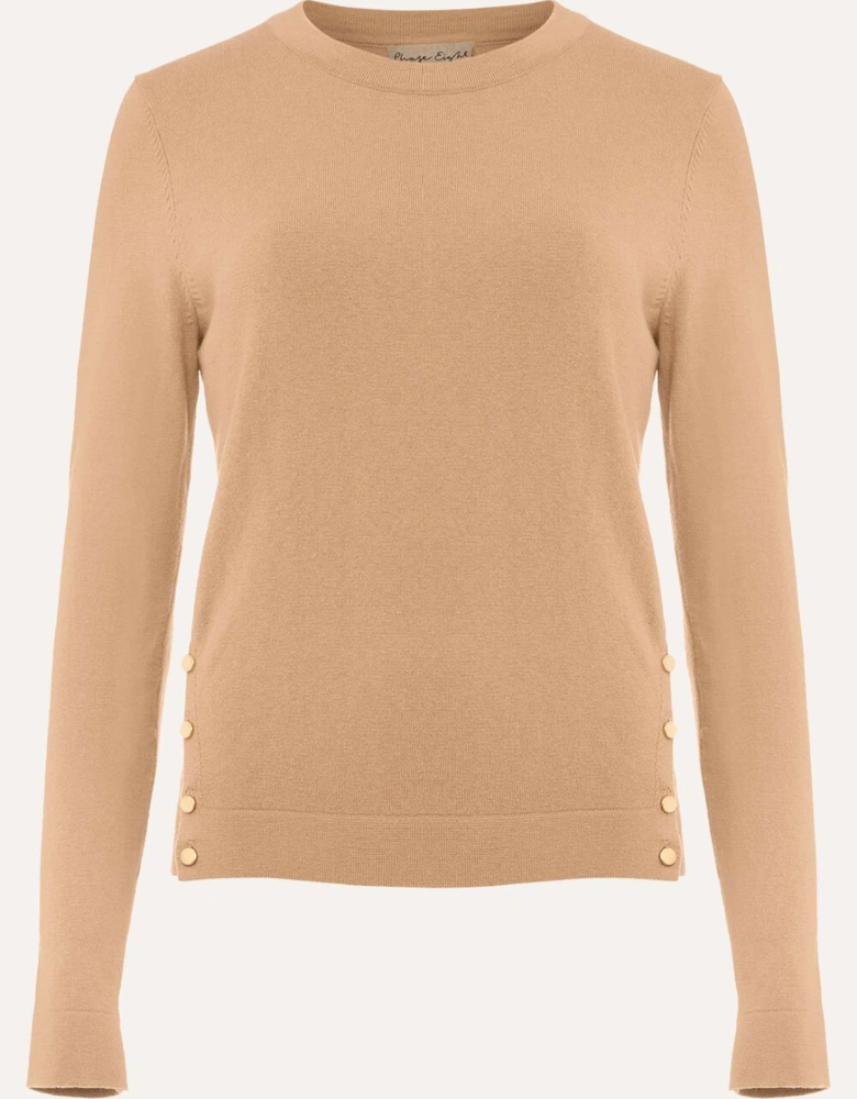 Bella Button Knit Top