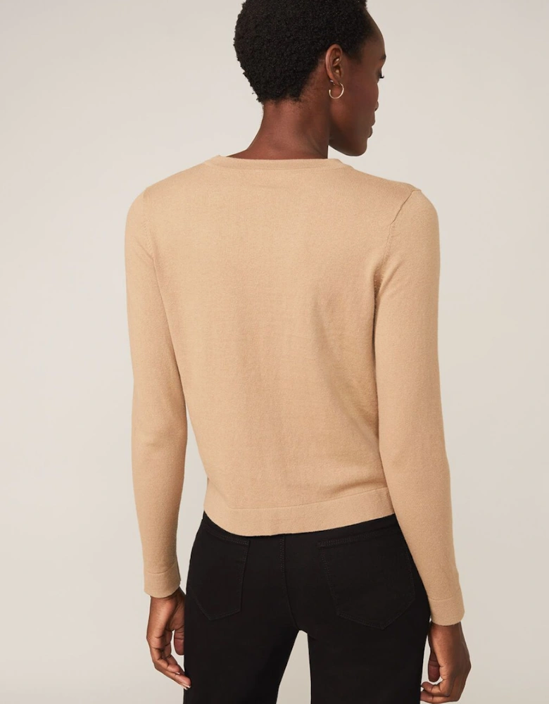 Bella Button Knit Top