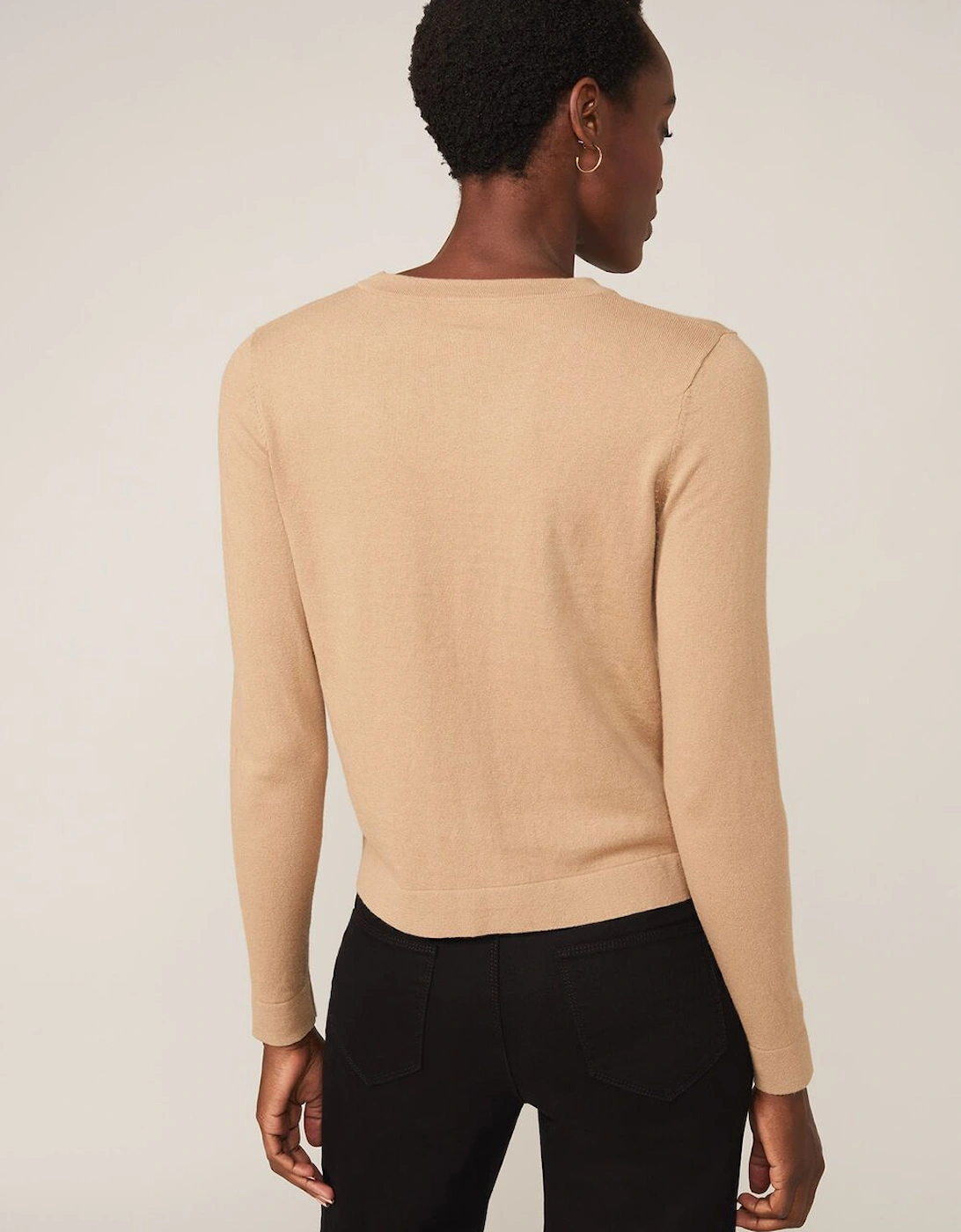 Bella Button Knit Top