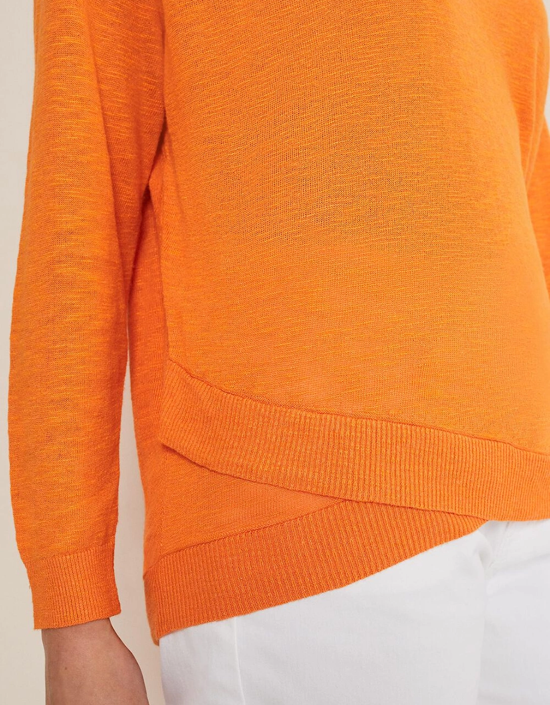 Melina Wrap Hem Knit