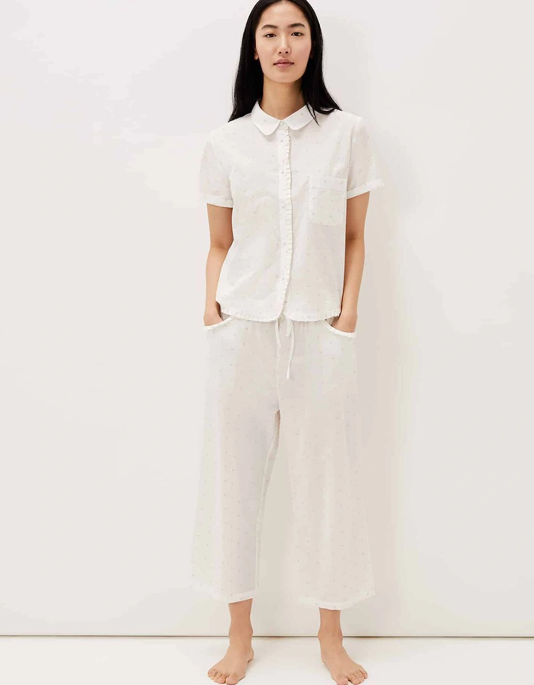 Ashai Dobby Spot Pj Set, 11 of 10