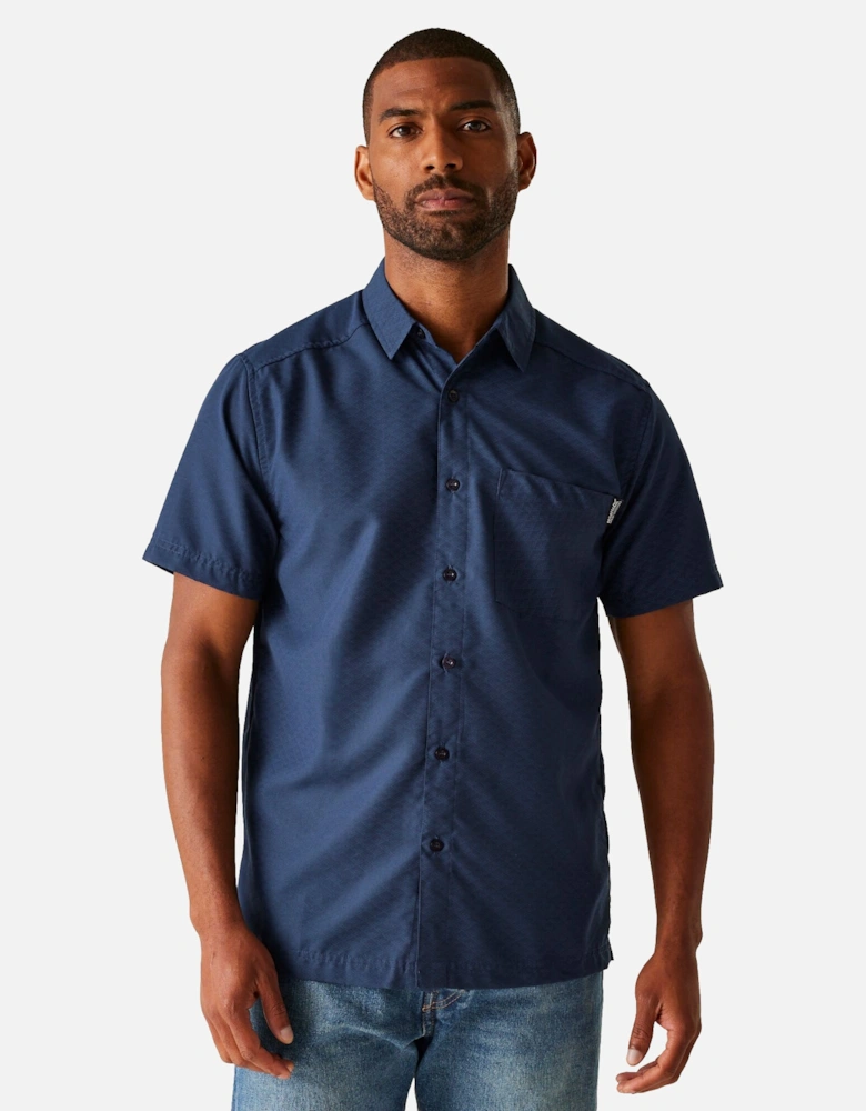 Mens Mindano IX Triangle Short-Sleeved Shirt