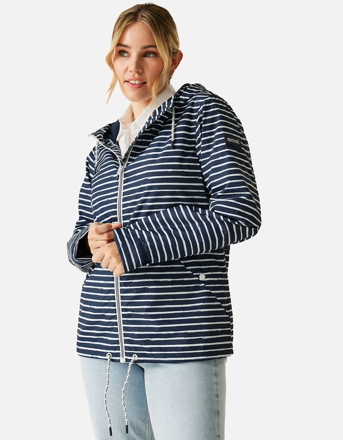 Womens/Ladies Bayletta II Painterly Stripe Waterproof Jacket