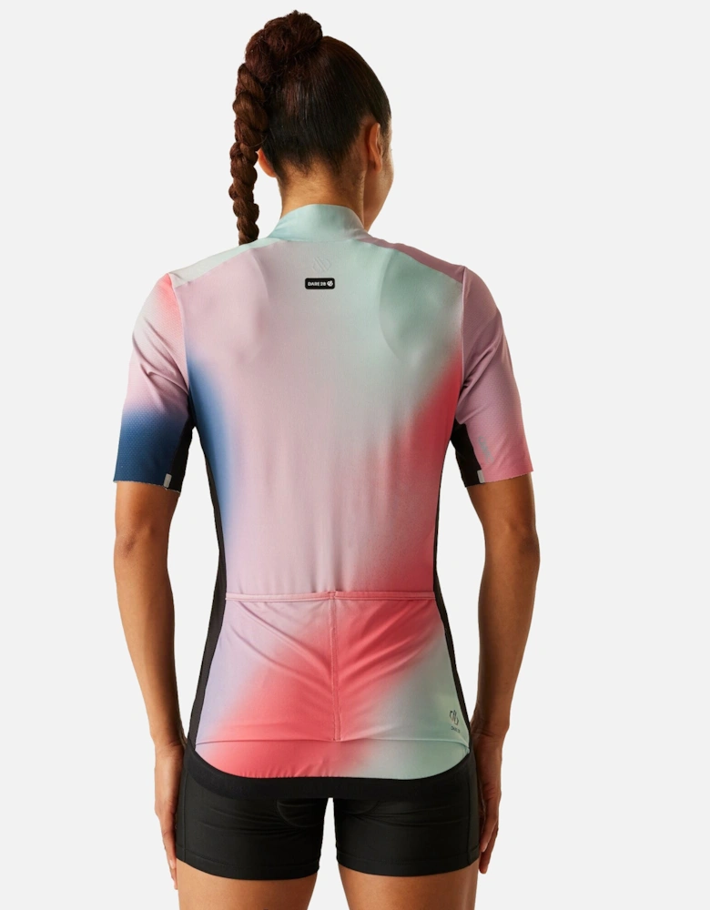 Womens/Ladies AEP Stimulus III Gradient Cycling Jersey