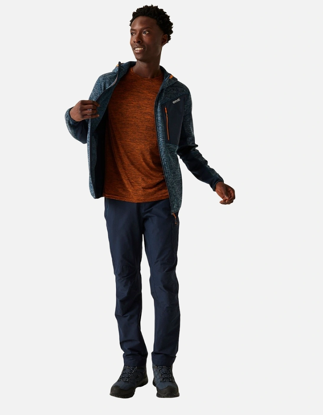 Mens Alven Full Zip Fleece Jacket