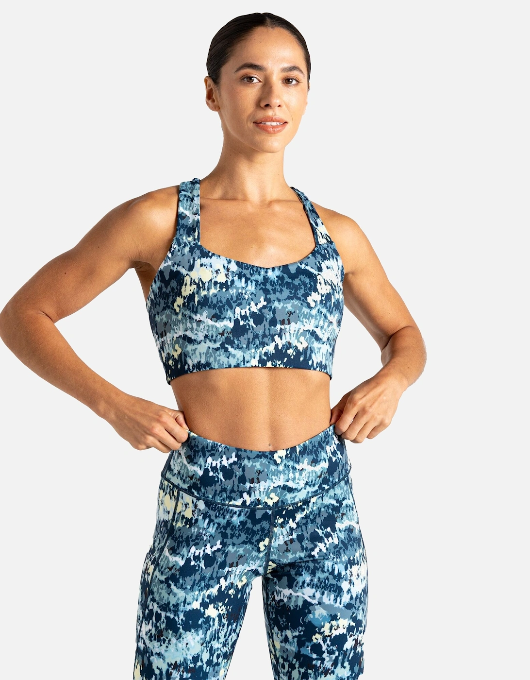 Womens/Ladies Swift III Dash Print Sports Bra