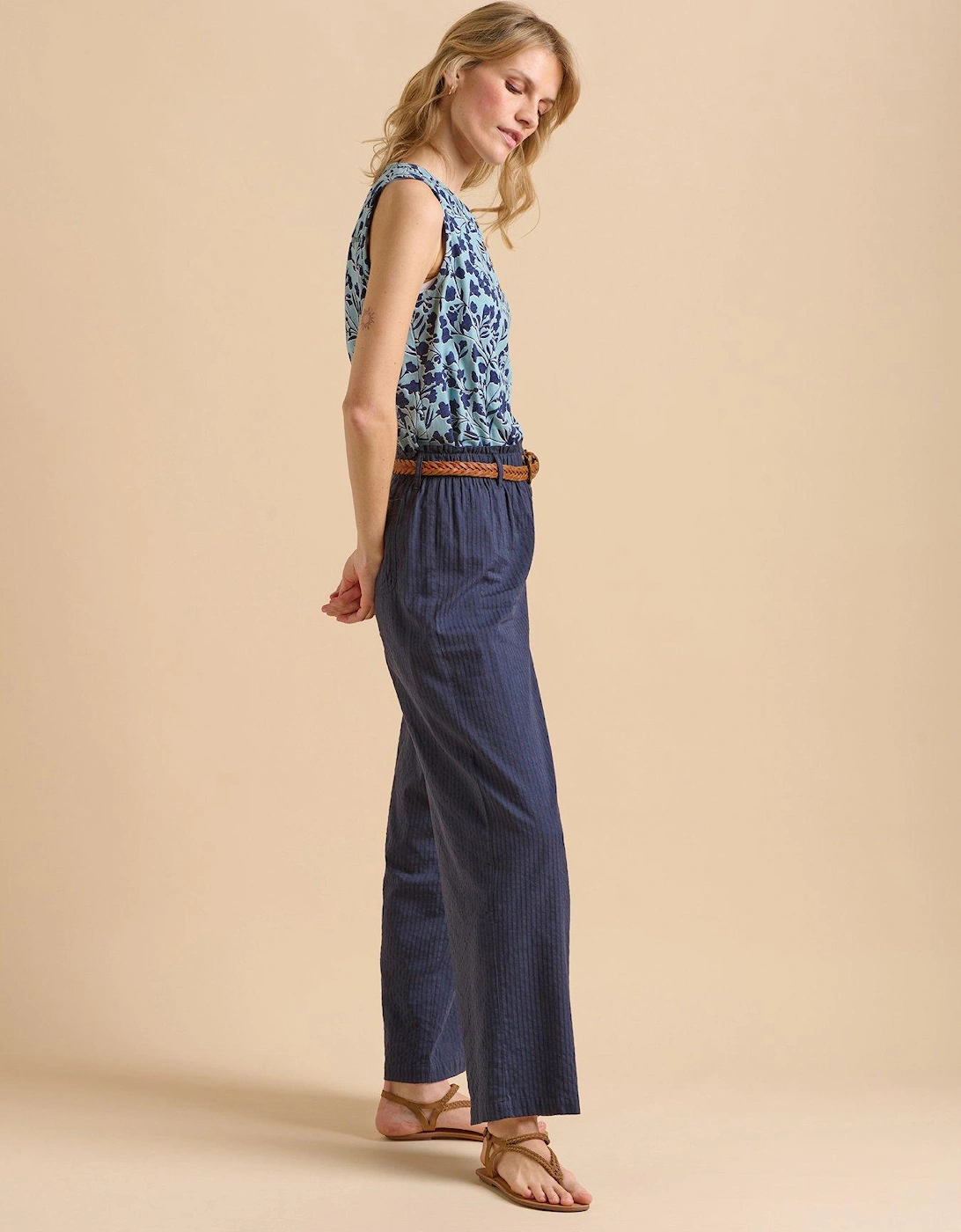 Shadow Floral Vest