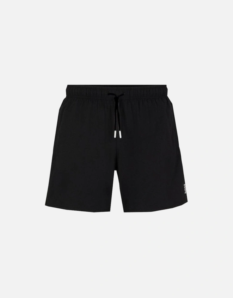 Men's Black Iconic Swim Shorts