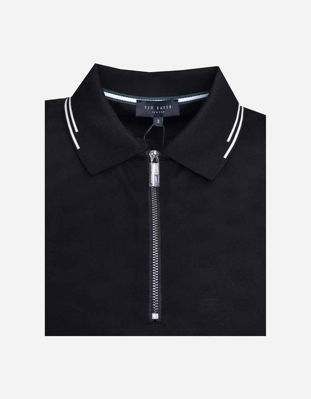 Men's Black Minet Polo Shirt