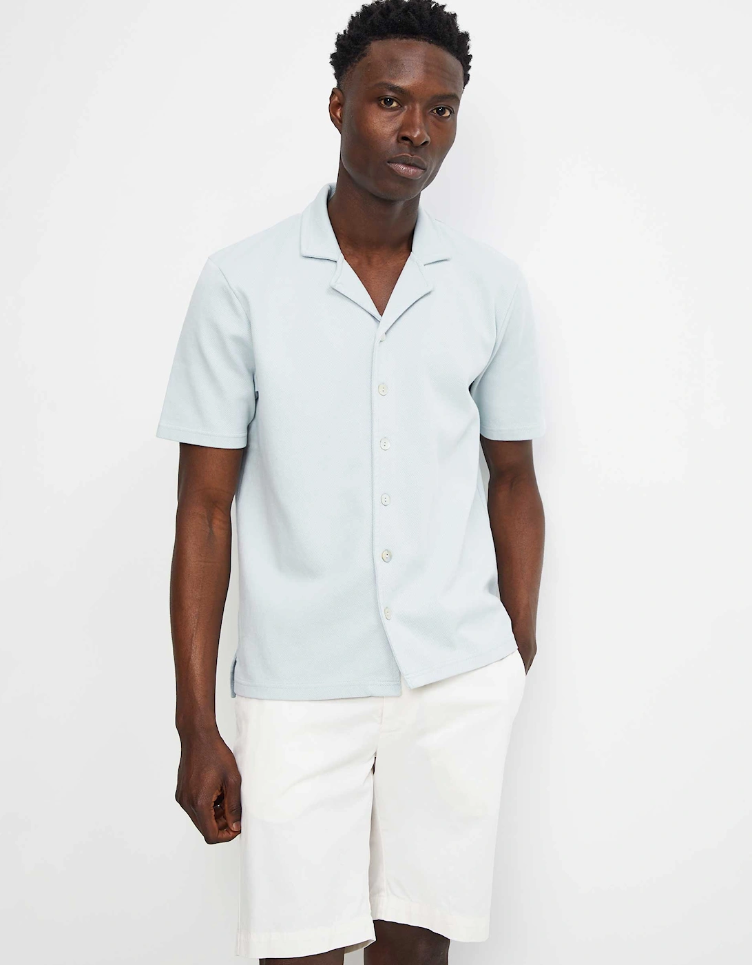 Button-Down Polo Shirt