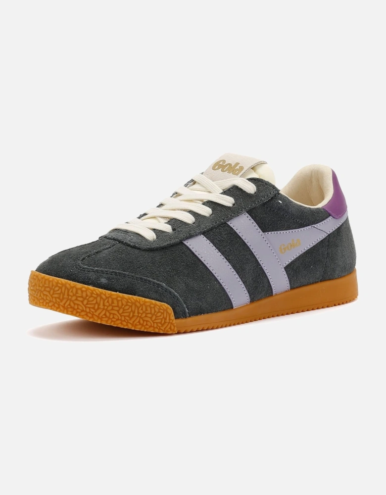 Elan Suede Women's Storm/Foxglove Trainers