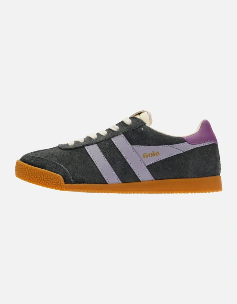 Elan Suede Women's Storm/Foxglove Trainers