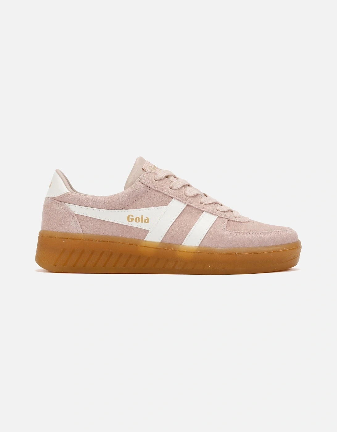 Grandslam Suede Women's Rose/Off White Trainers