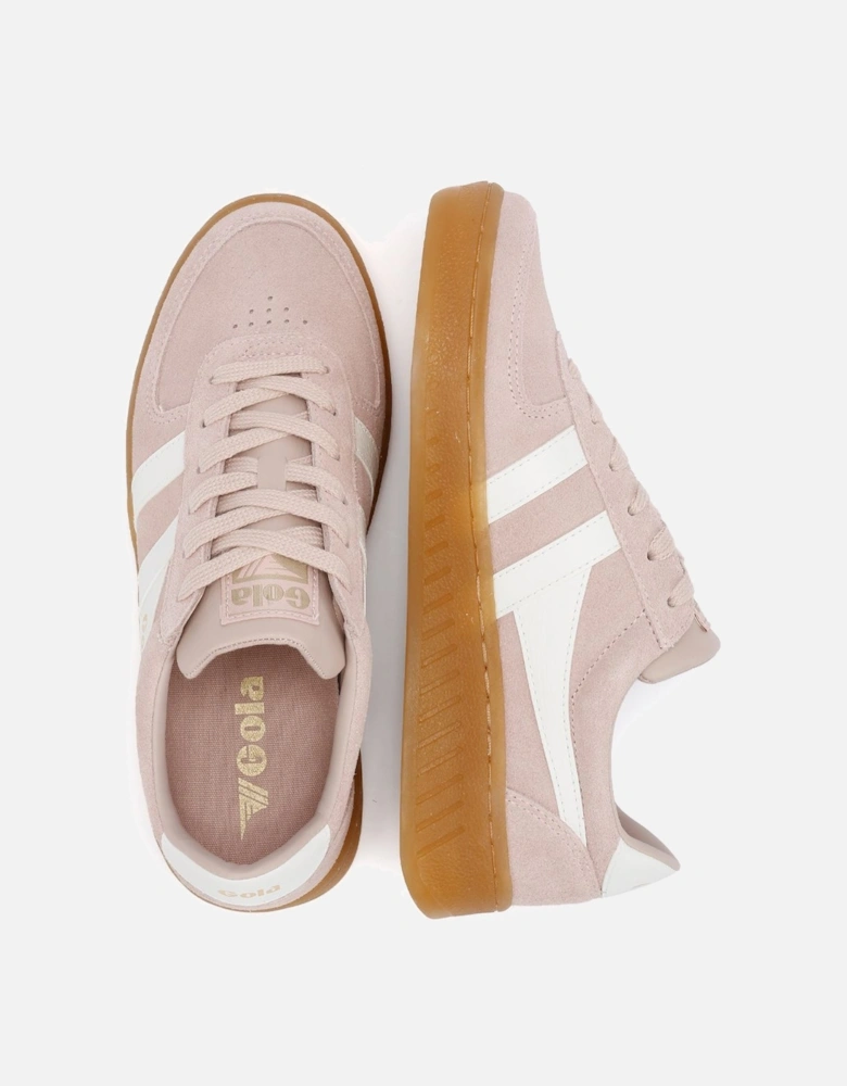 Grandslam Suede Women's Rose/Off White Trainers