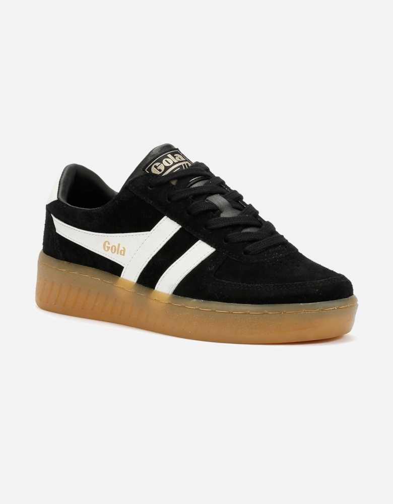 Grandslam Suede Women's Black/Off White Trainers