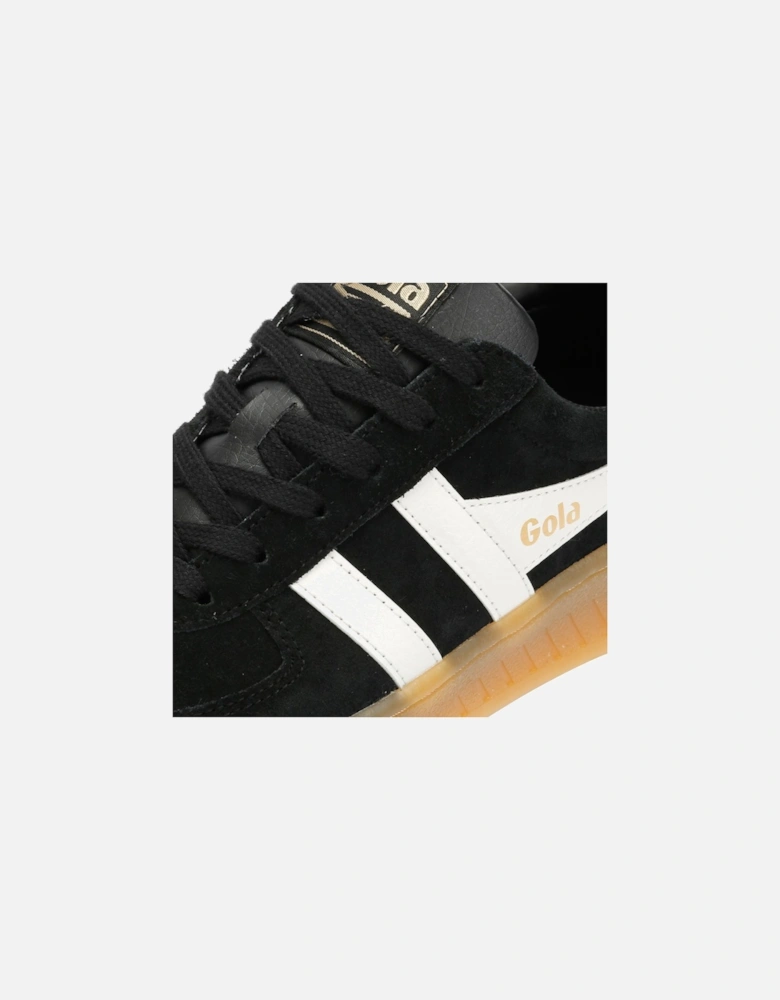 Grandslam Suede Women's Black/Off White Trainers