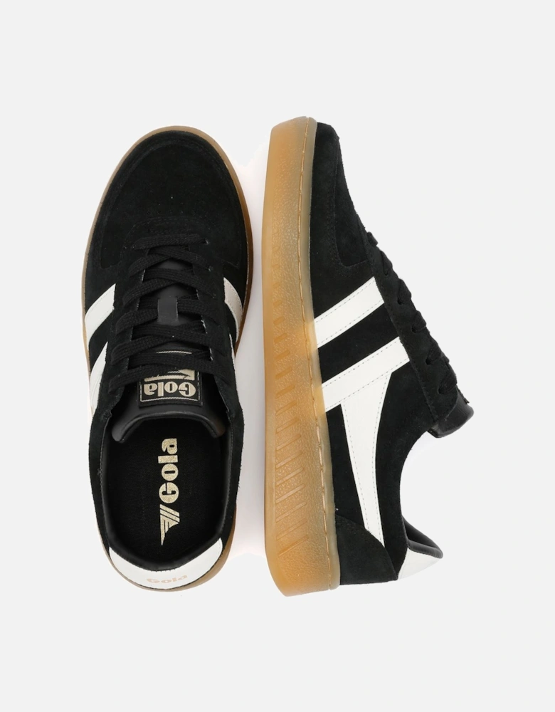 Grandslam Suede Women's Black/Off White Trainers