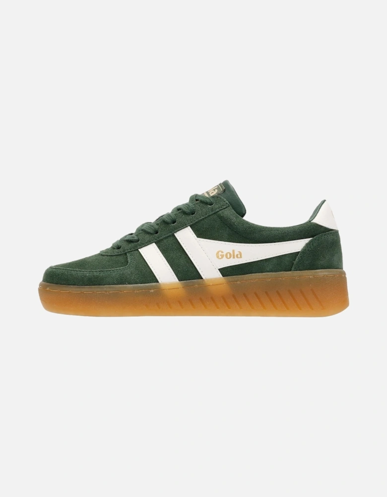 Grandslam Suede Women's Evergreen/Off White Trainers