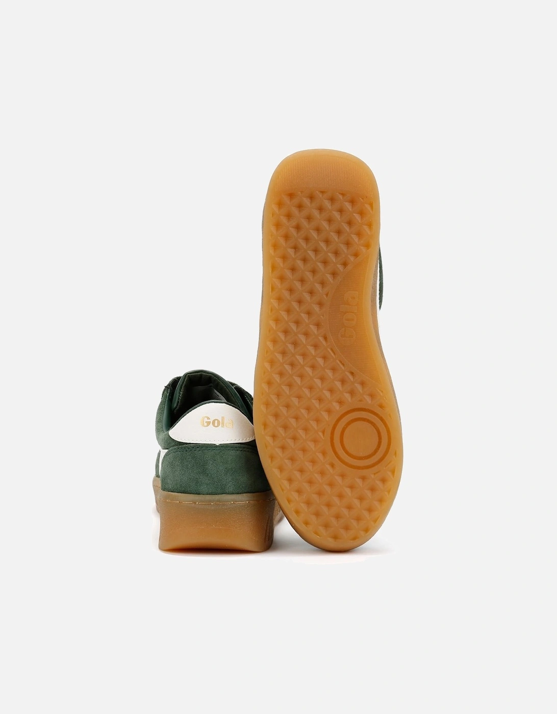 Grandslam Suede Women's Evergreen/Off White Trainers