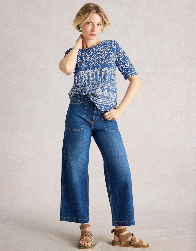 Weaver Tee - Blue