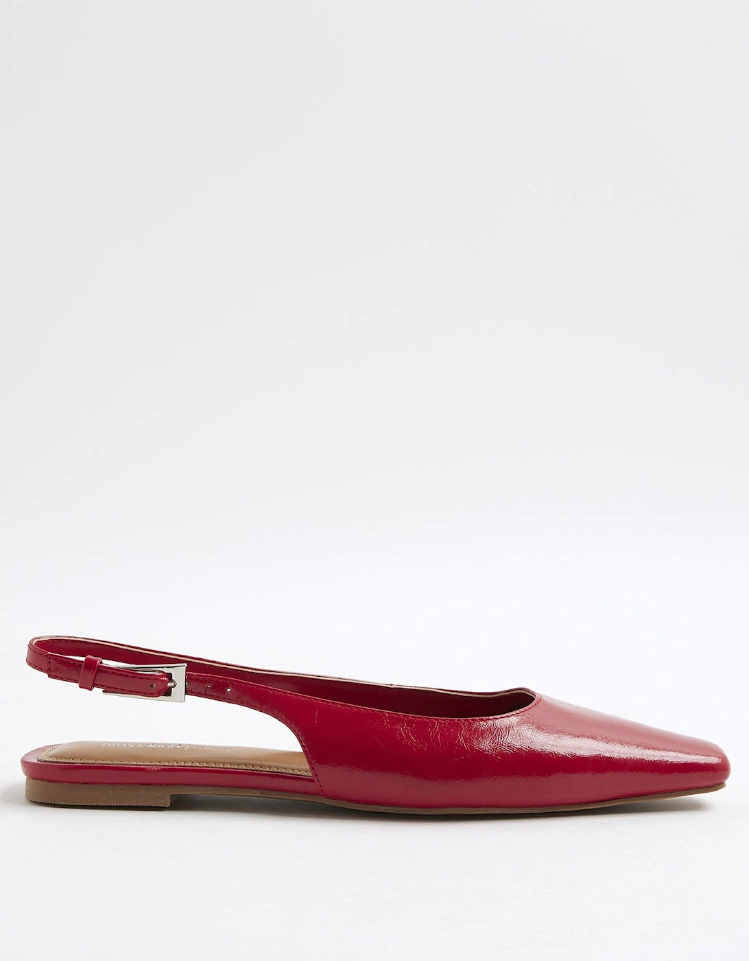 Slingback Pointed Toe Flat Shoes, 2 of 1