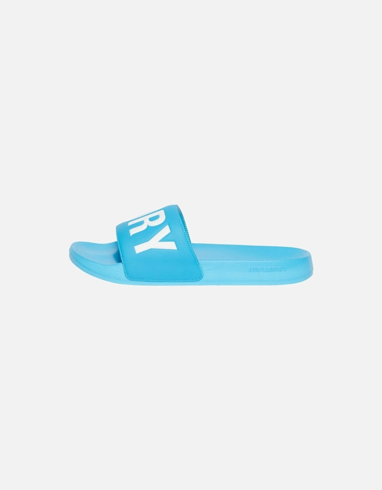 Core Graphic Pool Sliders - Blue