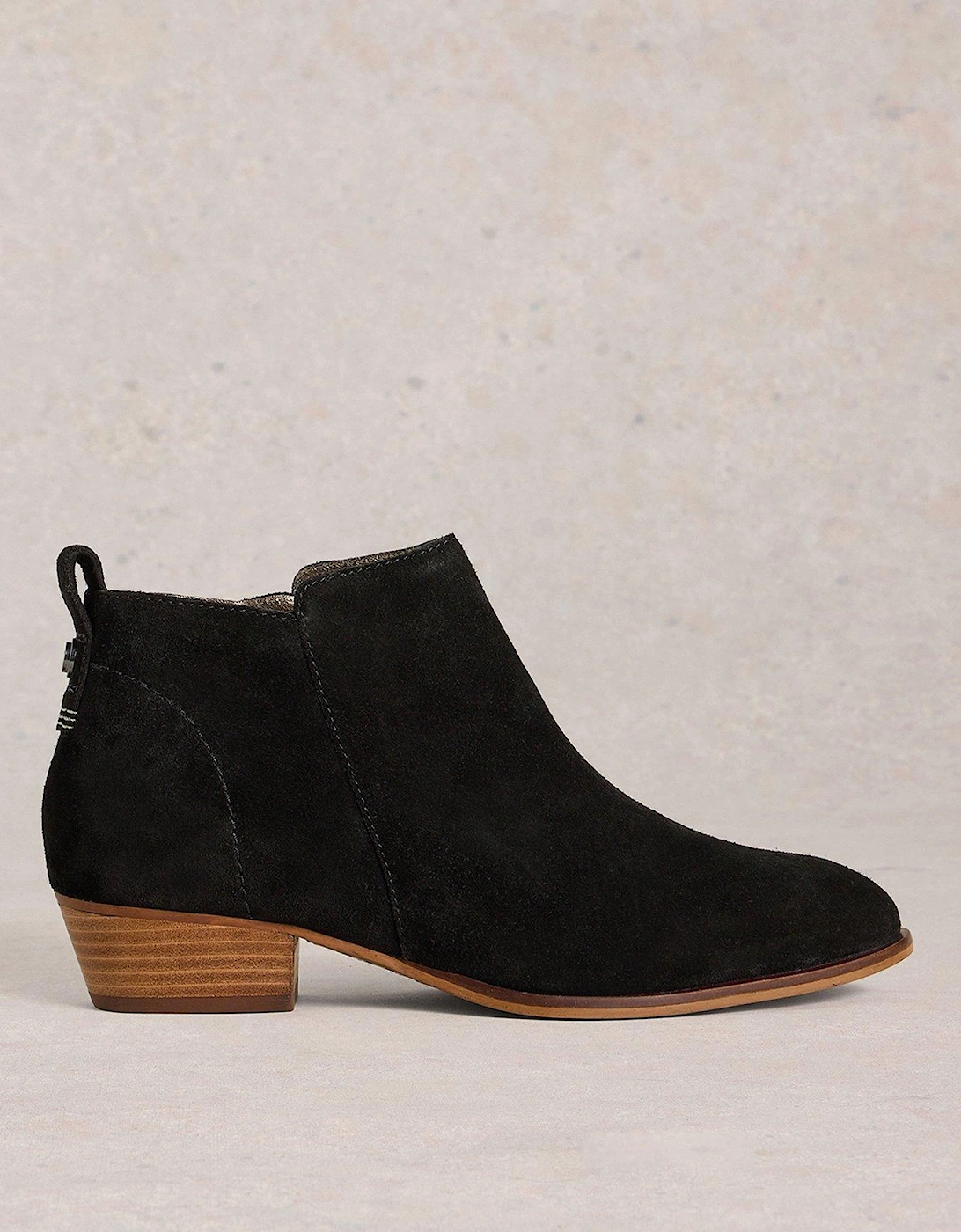 Willow Suede Ankle Boot - Black, 2 of 1