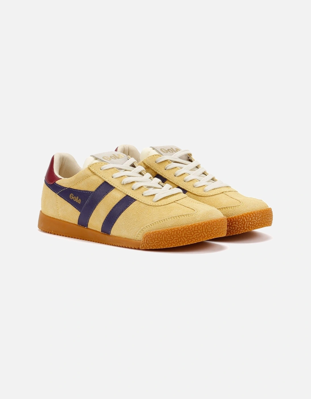 Elan Suede Women's Pollen/Cerise Trainers, 9 of 8