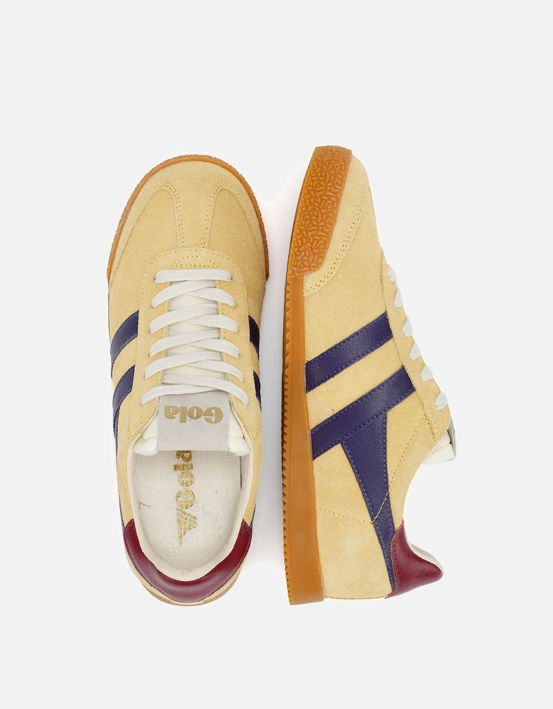 Elan Suede Women's Pollen/Cerise Trainers