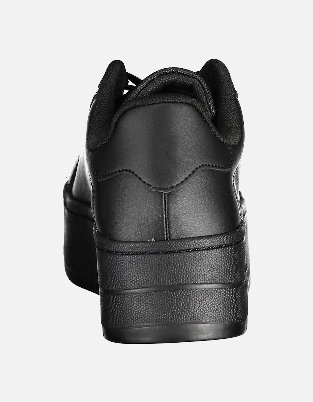 Printed Lace-Up Sports Footwear with Logo Women - Black Sneakers