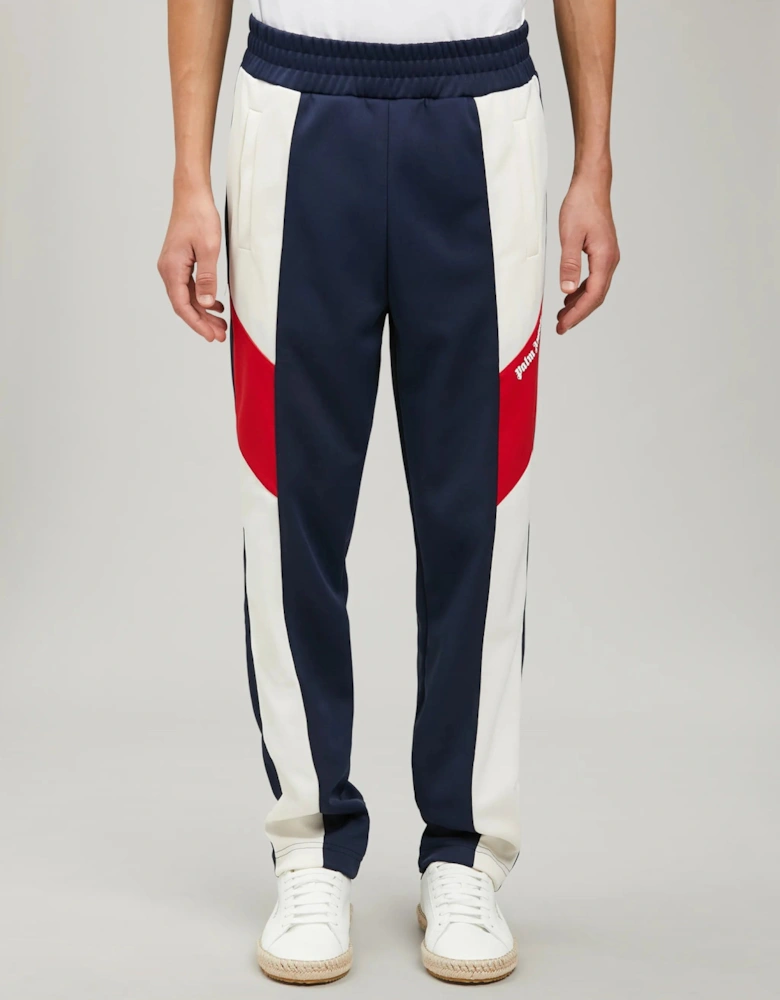 Colorblock Track Pants Navy/White