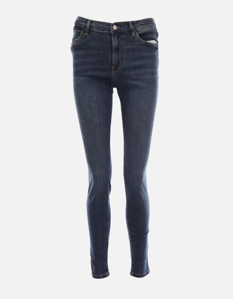 Nella Skinny Fit Indigo Travel Jeans
