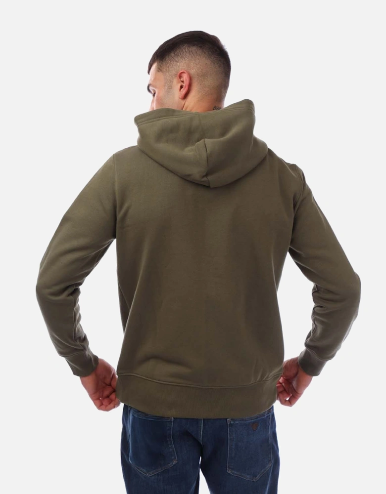 Shield Logo Full Zip Hoodie