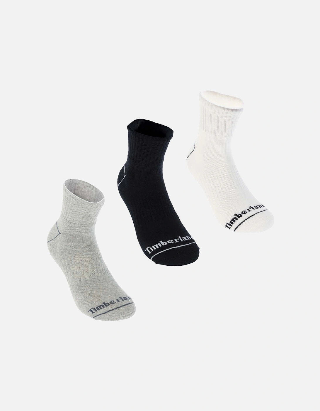 Bowden Quarter 3 Pack Socks, 2 of 1