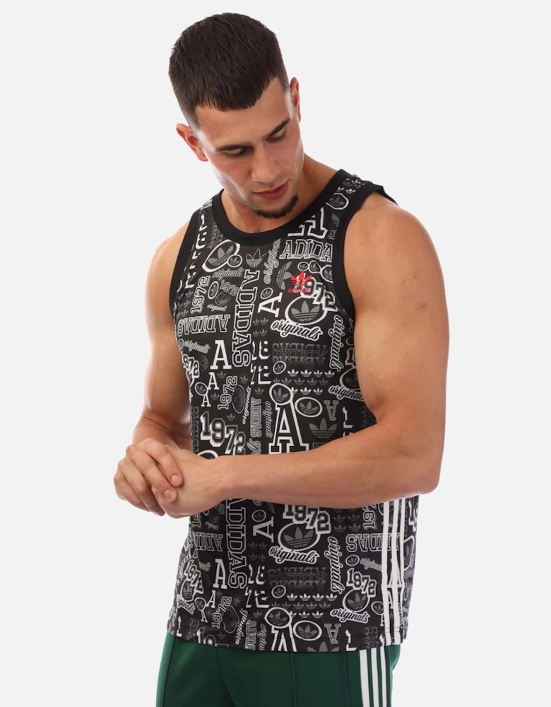 Collegiate Basketball Tank Top