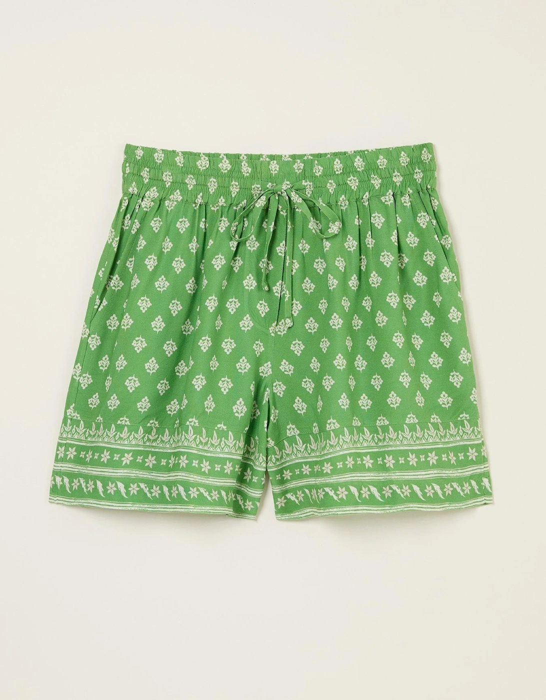 Flippy Woodblock Short - Green