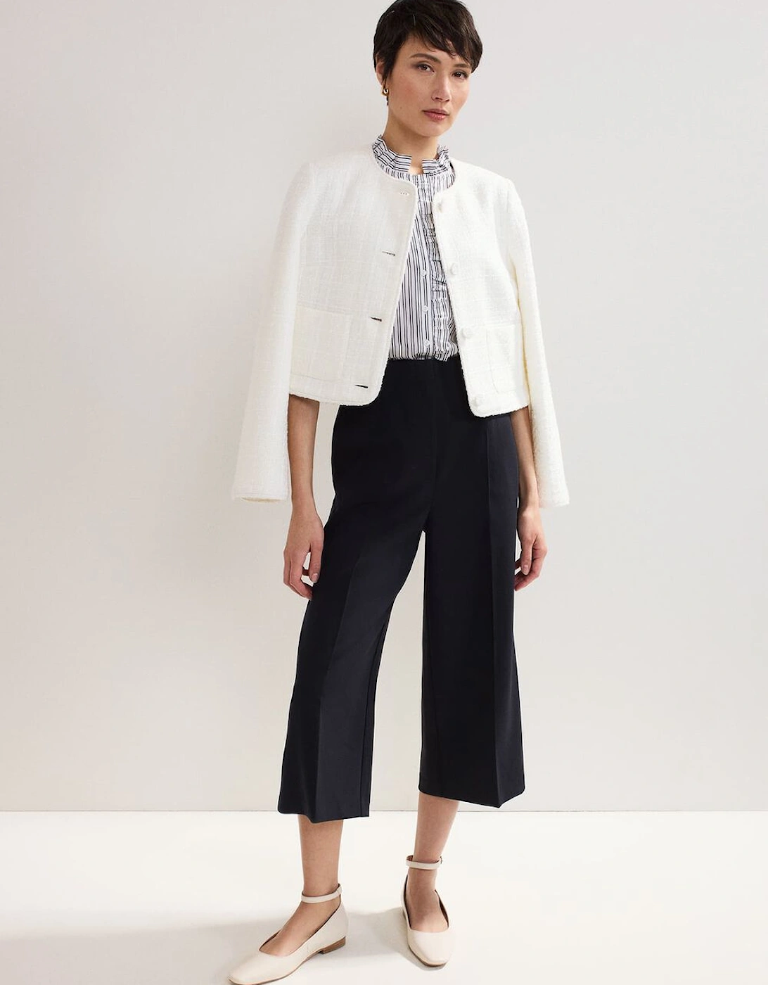Aubrielle Clean Crepe Culotte, 2 of 1