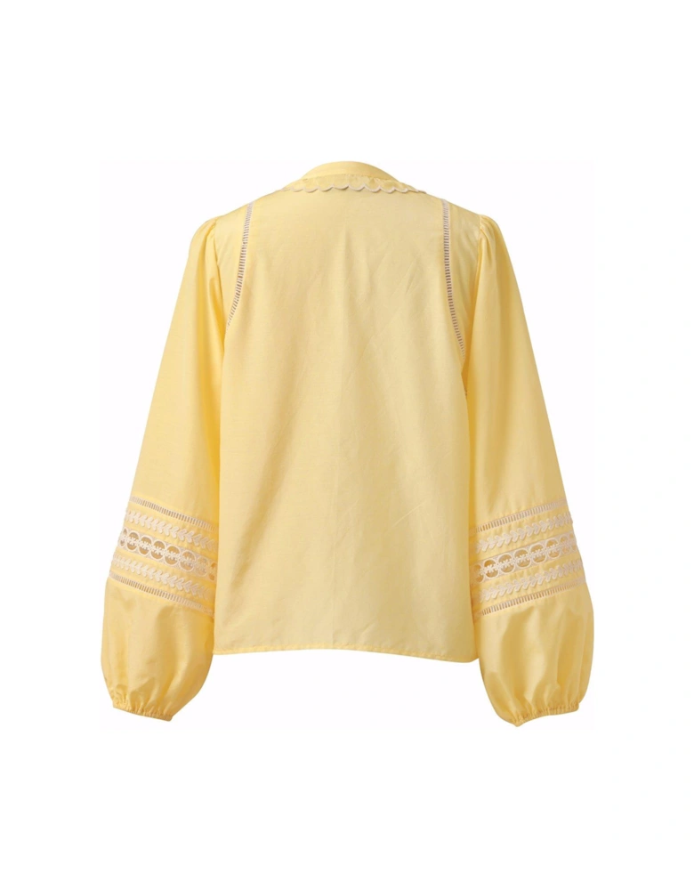 Martha Lace Detail Blouse